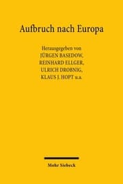 Cover von Aufbruch nach Europa