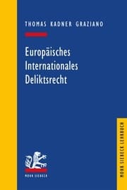 Cover von Europäisches Internationales Deliktsrecht