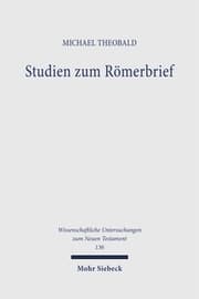 Cover von Studien zum Römerbrief