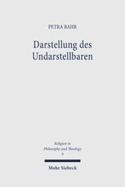 Cover von Darstellung des Undarstellbaren