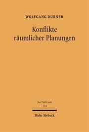 Cover von Konflikte räumlicher Planungen