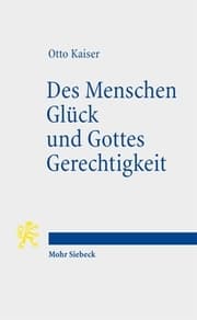 Cover von Des Menschen Glück und Gottes Gerechtigkeit