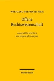 Cover von Offene Rechtswissenschaft