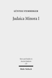Cover von Judaica Minora