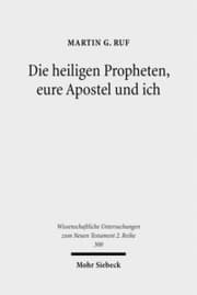 Cover von Die heiligen Propheten, eure Apostel und ich