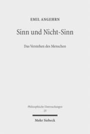 Cover von Sinn und Nicht-Sinn