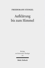 Cover von Aufklärung bis zum Himmel