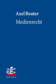 Cover von Medienrecht