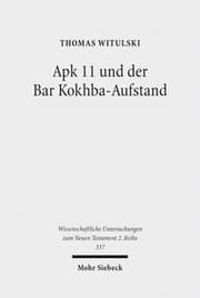 Cover von Apk 11 und der Bar Kokhba-Aufstand