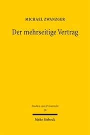 Cover von Der mehrseitige Vertrag