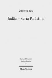 Cover von Judäa - Syria Palästina