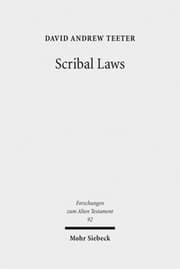 Cover von Scribal Laws