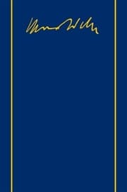 Cover von Max Weber Gesamtausgabe 13