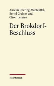 Cover von Der Brokdorf-Beschluss des Bundesverfassungsgerichts 1985