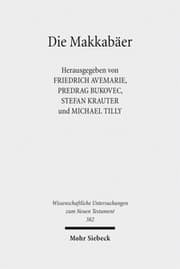 Cover von Die Makkabäer