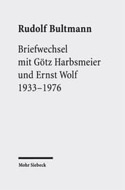 Cover von Briefwechsel mit Götz Harbsmeier und Ernst Wolf