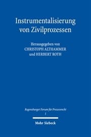 Cover von Instrumentalisierung von Zivilprozessen