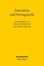 Cover von Innovation und Vertragsrecht