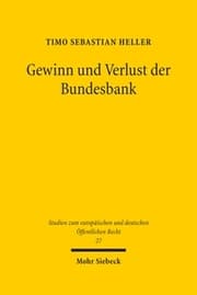 Cover von Gewinn und Verlust der Bundesbank