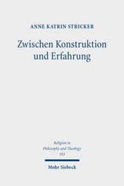 Cover von Zwischen Konstruktion und Erfahrung
