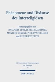Cover von Phänomene und Diskurse des Interreligiösen