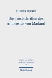 Cover von Die Trostschriften des Ambrosius von Mailand