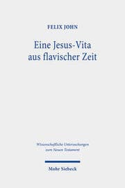Cover von Eine Jesus-Vita aus flavischer Zeit