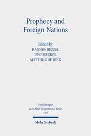 Cover von Prophecy and Foreign Nations