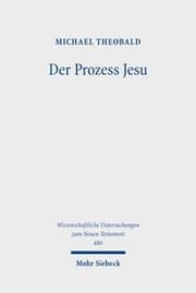 Cover von Der Prozess Jesu
