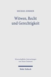 Cover von Witwen, Recht und Gerechtigkeit