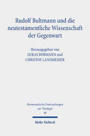 Cover von Rudolf Bultmann und die neutestamentliche Wissenschaft der Gegenwart