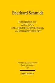 Cover von Eberhard Schmidt