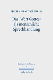 Cover von Das 'Wort Gottes' als menschliche Sprechhandlung
