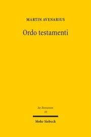 Cover von Ordo testamenti