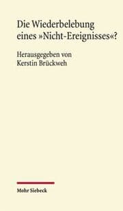 Cover von Die Wiederbelebung eines 'Nicht-Ereignisses'?