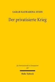 Cover von Der privatisierte Krieg