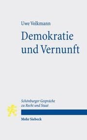 Cover von Demokratie und Vernunft