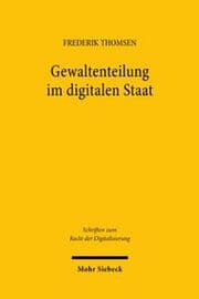 Cover von Gewaltenteilung im digitalen Staat