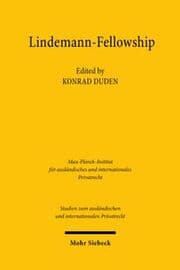 Cover von The Lindemann Fellowship for Private International Law Papers 2025