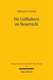 Cover von Die Liebhaberei im Steuerrecht