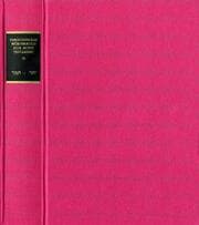 Cover von Theologisches Wörterbuch zum Alten Testament