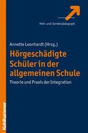 Cover von Hörgeschädigte Schüler in der allgemeinen Schule