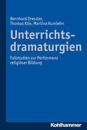 Cover von Unterrichtsdramaturgien