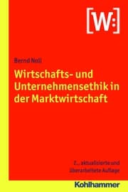 Cover von Wirtschafts- und Unternehmensethik in der Marktwirtschaft