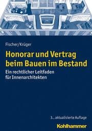 Cover von Honorar und Vertrag beim Bauen im Bestand
