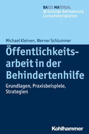 Cover von Öffentlichkeitsarbeit in der Behindertenhilfe