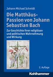 Cover von Die Matthäus-Passion von Johann Sebastian Bach