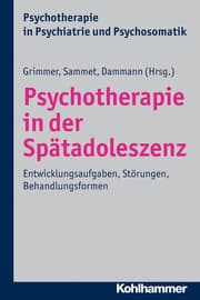 Cover von Psychotherapie in der Spätadoleszenz