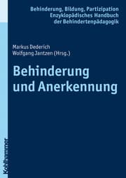Cover von Behinderung und Anerkennung