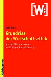 Cover von Grundriss der Wirtschaftsethik